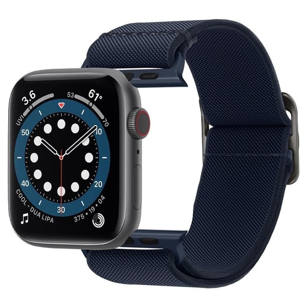 Spigen AMP02287, Band, SmartWatch, Marinblå, Apple, Apple Watch Ultra 49mm (2022) Apple Watch Series 8 45mm (2022) Apple Watch Series 7 45mm (2021)...