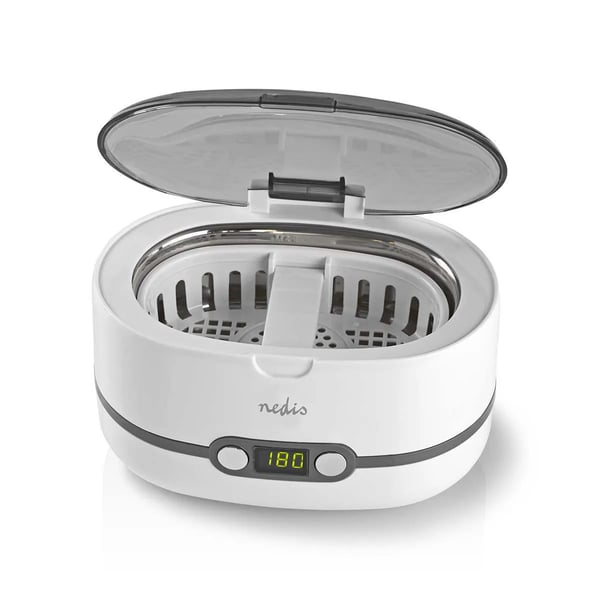 Nedis JECL110WT ultraäänipesuri 600 ml 43 kHz