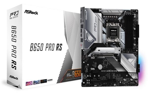 ASRock B650 Pro RS hovedkort AMD B650 Socket AM5 ATX DDR5