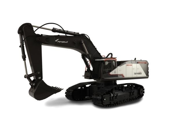 Amewi ACV730 V2 radiostyrd grävmaskin 1:14 elektrisk RTR vit