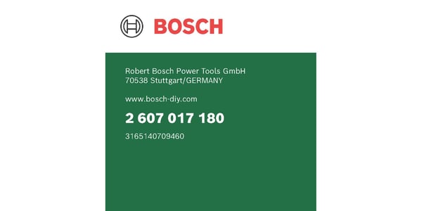 Bosch 2 607 017 180, 7 stykker