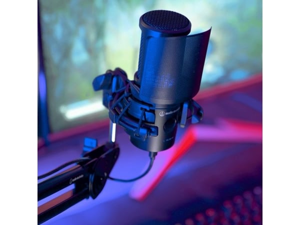 Audio-Technica AT2020USB-XP, Mikrofon till PC, 20 - 20000 hz, 1%, 24 bit, 192 kHz, Rotations-