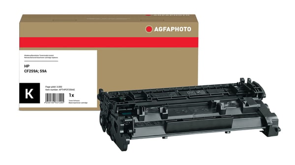 AgfaPhoto - Svart - kompatibel - boks - gjenfabrikert - tonerpatron (alternativ for: HP 59A) - for HP LaserJet Pro M304a, M404dn, M404dw, M404n, M4...
