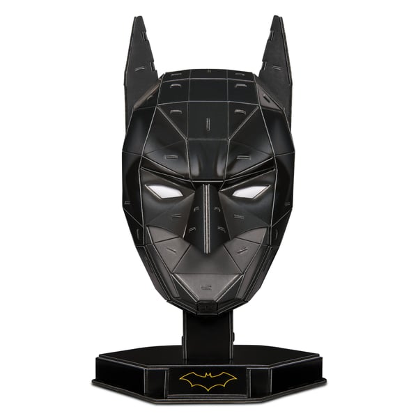 4D Build DC Batman Mask, Byggesett, 12 år, Plast, 90 stykker, 327 g
