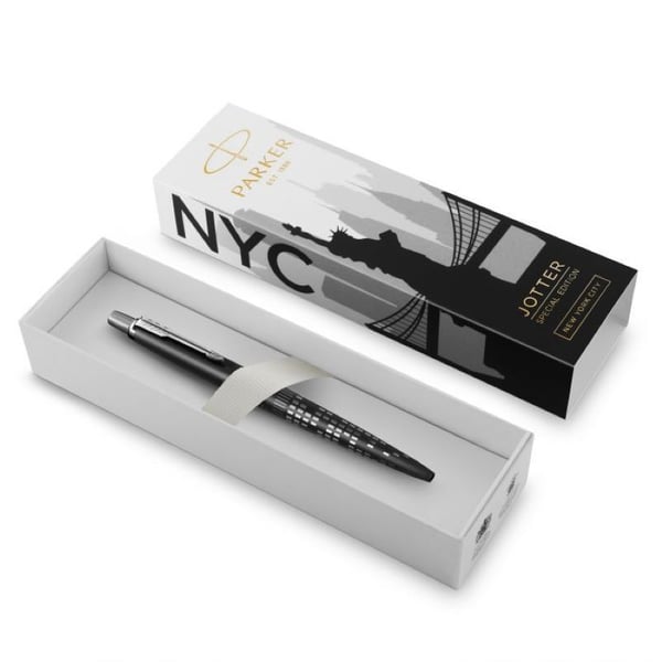 Parker Jotter Special Edition New York kuulakärkikynä M sininen muste biros