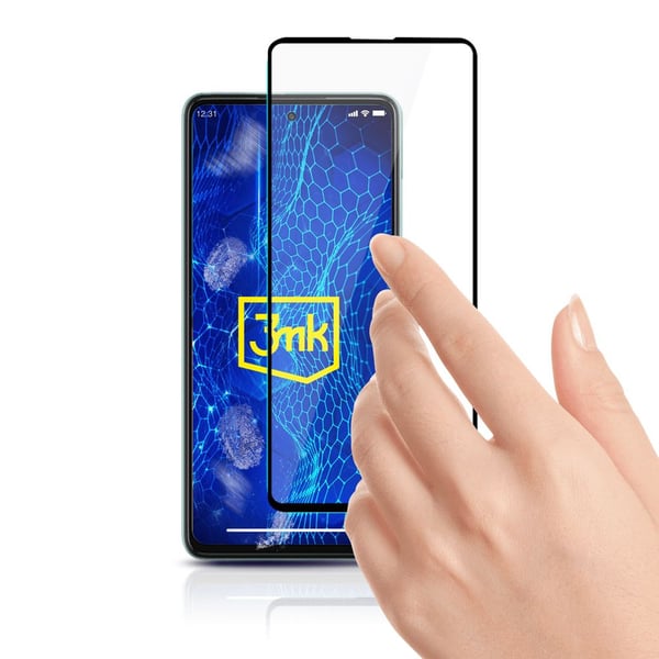 3mk HardGlass Max Lite Samsung Galaxy A52 4G/5G A52s 5G musta 3mk HardGlass Max Lite Samsung Galaxy A52 4G/5G A52s 5G musta