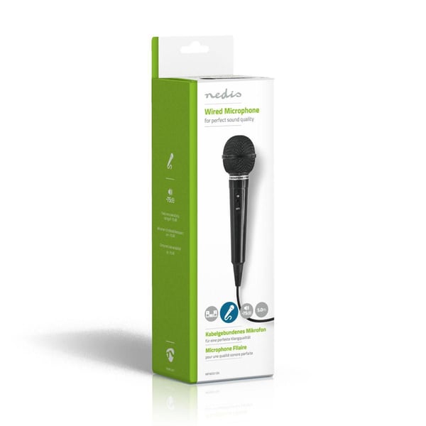 Nedis MPWD01BK, Sort