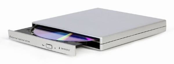 Gembird DVD-USB-021-SV, Silver, Front, Skrivbord, DVD±RW, USB 2.0, CD-DA, CD-R, CD-RW, DVD+R, DVD+R DL, DVD+RW, DVD-R, DVD-R DL, DVD-RAM, DVD-ROM, ...