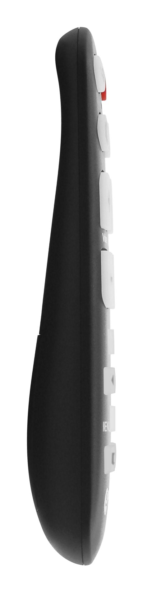 Geemarc Telecom TV-15, TV, Tryckknappar, Svart
