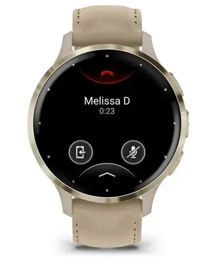 Garmin Venu 3S smartklokke 1,2" AMOLED 41 mm, sand (010-02785-55)