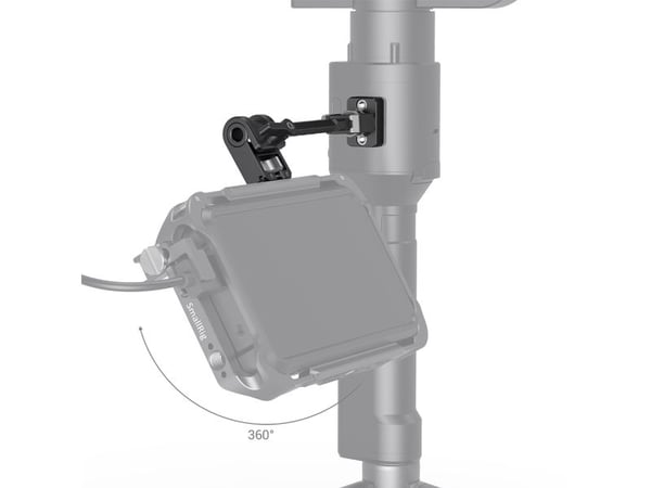 SmallRig 2889, Näytön kiinnike, Musta, Alumiini, 1/4-20", DJI RS 2/RSC 2 DJI Ronin-S/SC ZHIYUN WEEBILL-S/WEEBILL LAB ZHIYUN CRANE 2S/3S/3 LAB Moza ...