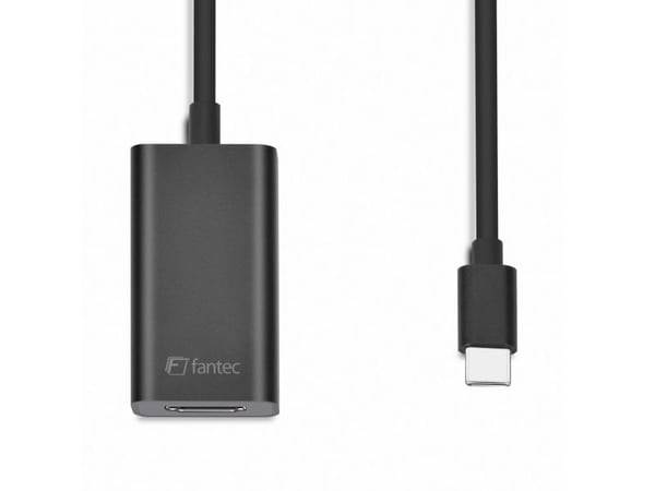 FANTEC - Extern videoadapter - USB-C - HDMI - svart