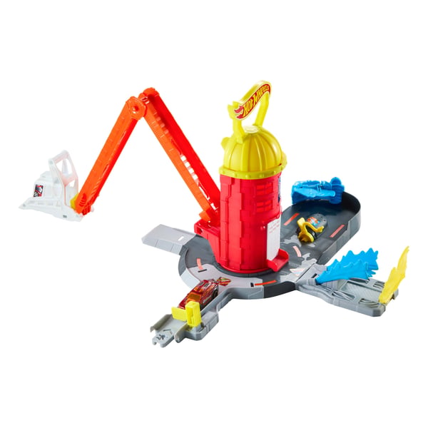 Hot Wheels City Super Fire Station Playset