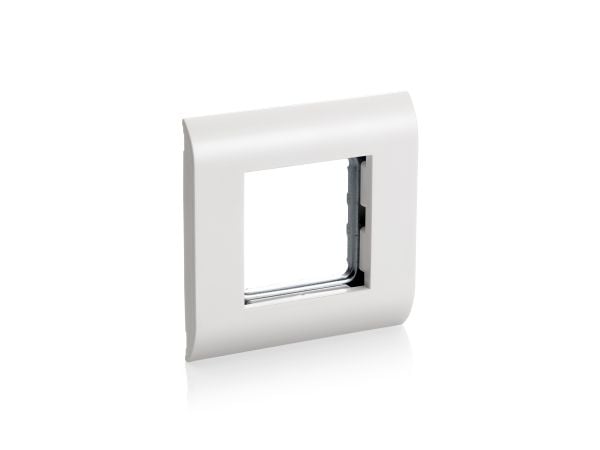 Equip 125461, Hvid, Plast, Skrueløs, 80 mm, 80 mm, 43 g