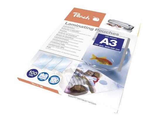 Peach 510297, Kiiltävä, Läpinäkyvä, A3, 100 kpl