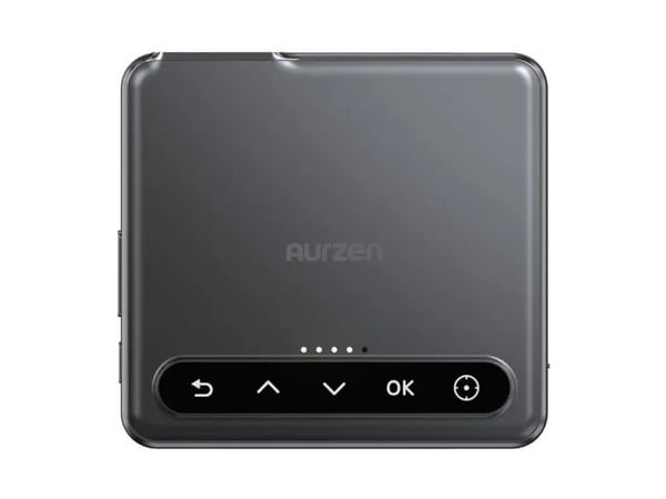 Aurzen ZIP Tri-Fold Portable Mini Projector (Gray)