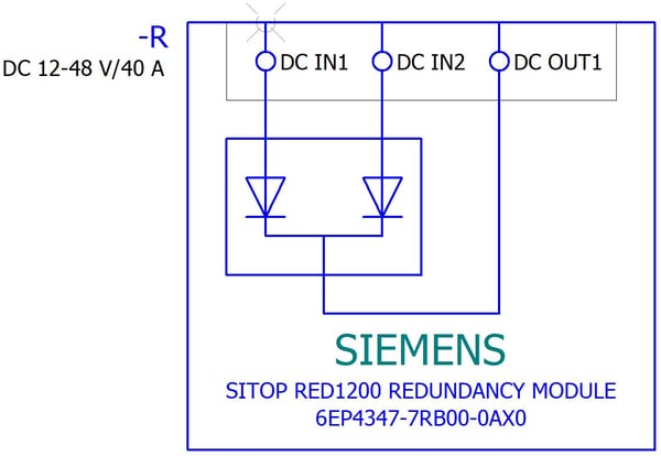 Siemens 6EP43477RB000AX0 Redundanzmodul, 185 mm, 80 mm, 721 g, 190 mm, 45 mm, 135 mm