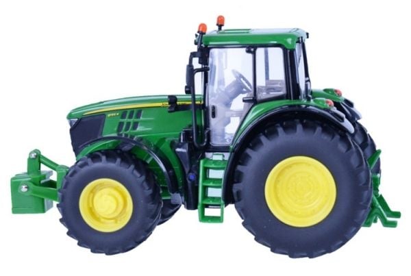 Tomy John Deere 6195M -traktori, 3 vuotta, musta, vihreä ja keltainen