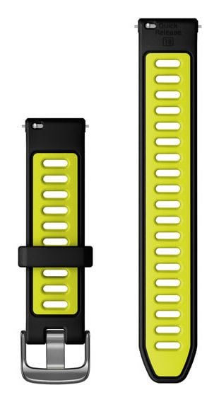 Garmin 010-11251-A3, Band, Smartwatch, Svart, Gul, Garmin, Captain Marvel Forerunner 255S Forerunner 255S Music Forerunner 265S Rey Venu 2S Venu 3S...
