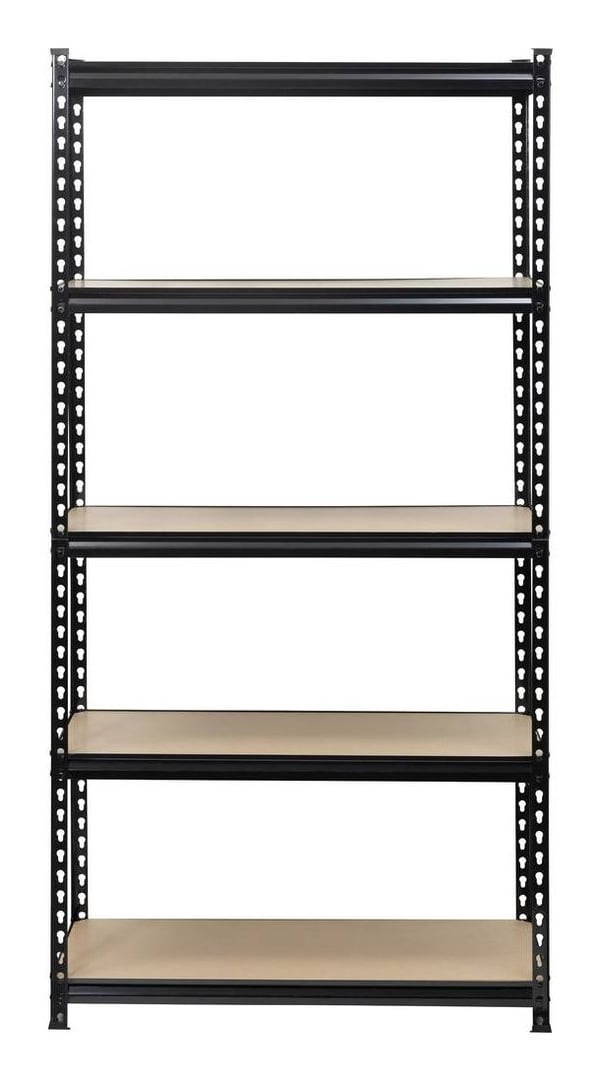 Toolcraft 1530556, Svart, Trä, 5 galler, Torrtillverkade fiberskivor (MDF), 350 kg, Metall, 1750 kg
