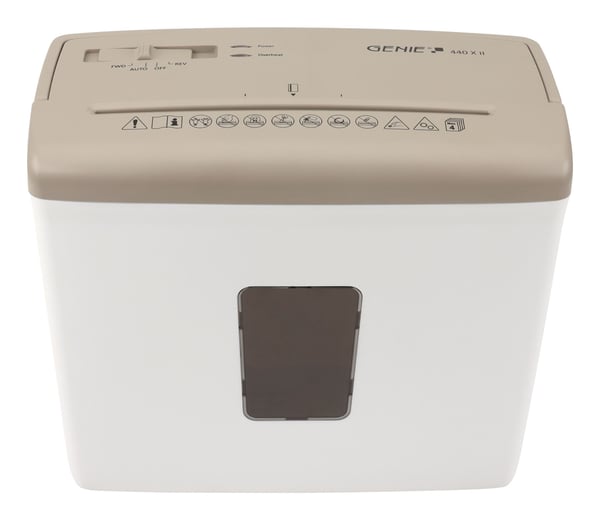 Genie 440 X II, Ristiinleikkaava, 4 x 38 mm, 9 L, 72 dB, 2000 mm/min, 4 arkkia