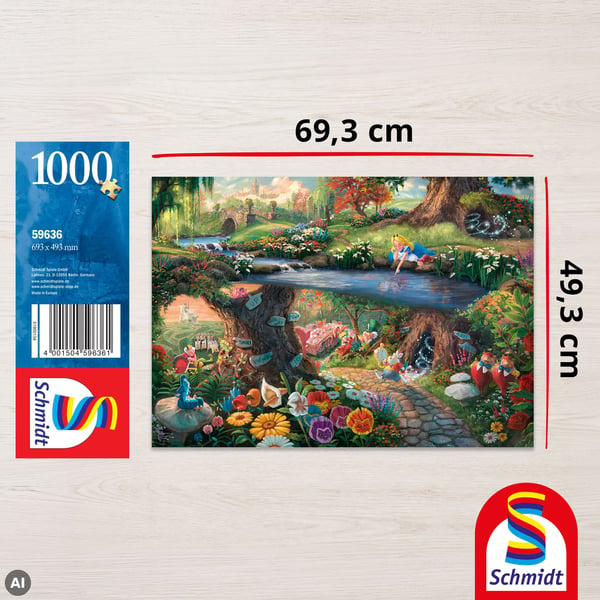 Schmidt Spiele 59636 puslespill Contour puslespill 1000 stk(er) tegneserier