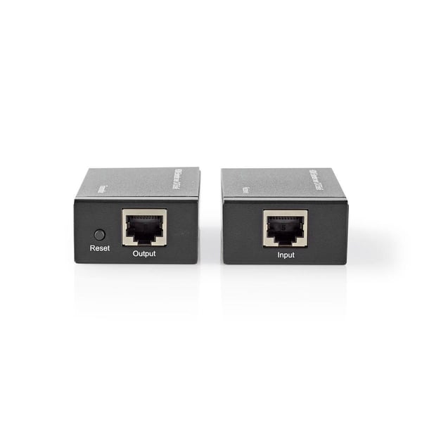Nedis VREP3450AT, AV-sender og -mottaker, 60 m, Koblet med ledninger (ikke trådløs), Antrasitt, HDCP