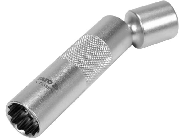 YATO YATO 3/8" 14mm KYNTTILÄLÄLUUKKU KAHVALLA