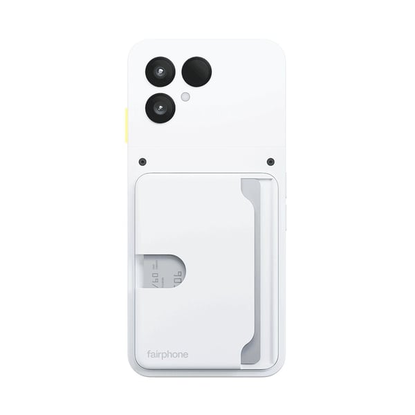 Fairphone - Bakstycke för mobiltelefon - molnvit - för Fairphone (Gen. 6)
