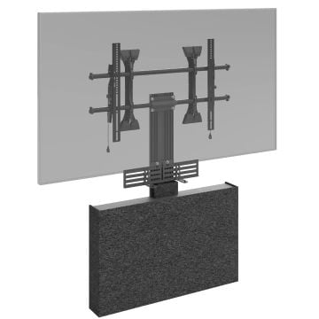 Chief Fusion - Monteringssats (kamerafäste, storage compartment, rack rail kit) - för LCD-display - väggmonterbar - TAA-kompatibel - för Chief Disp...