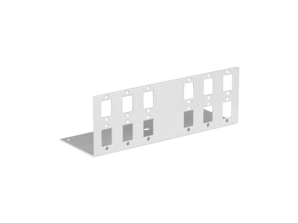 EFB Elektronik 53603.4, Rackplate, Sølv