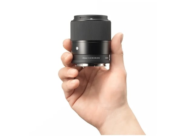 Sigma 23mm F1,4 DC DN Contemporary -objektiivi Sony E -kiinnitykselle