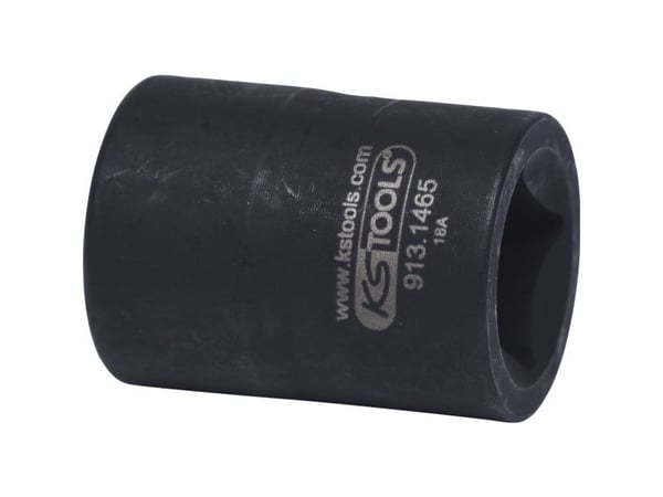 KS Tools 913.1465, Iskuhylsy, Musta, 1 pää(t), 1/2", Metrinen, 17 mm