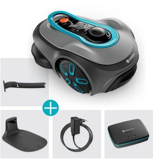 Gardena trådløs robotgressklipper smart SILENO-fri - RTK-GPS - 600 m²