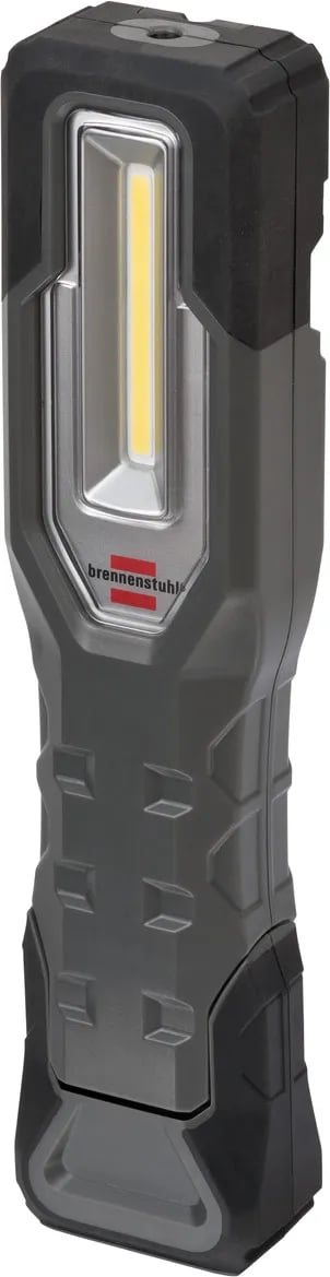 Brennenstuhl 1175680, Käsikokoinen taskulamppu, Musta, Harmaa, Muovi, Painikkeet, IP54, LED