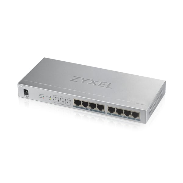 Zyxel GS1008HP 8-port Gigabit PoE+-svitsj, 60 W