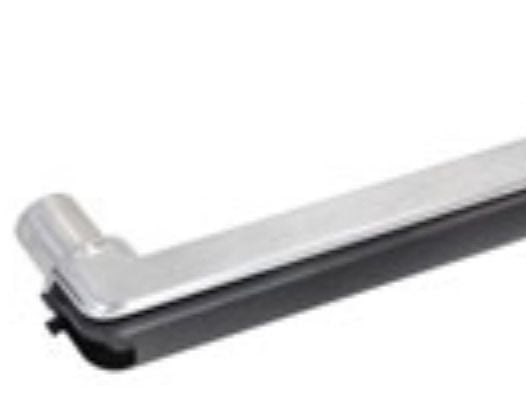 Ergotron LX - Monteringskomponent (förlängning för sittande/stående) - polerat aluminium - arm, monterbar - för P/N: 45-354-026