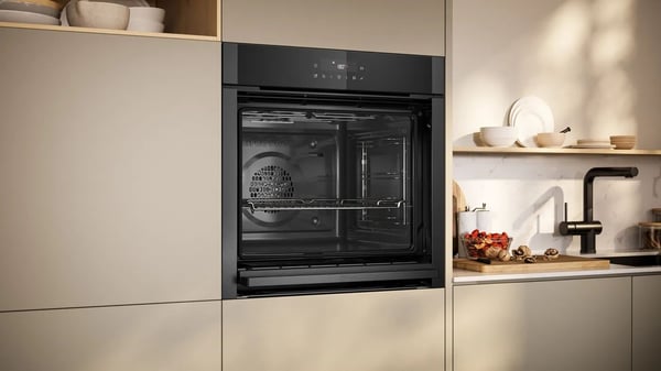 Neff N 50 B5ACJ7AG3, Medium, Elektrisk ugn, 71 l, 71 l, 30 - 275 ° C, Hydrolytisk + Pyrolytisk
