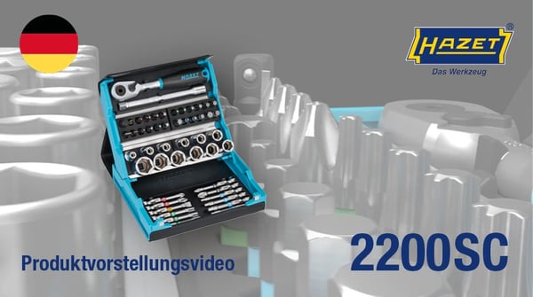 HAZET 2200SC-32, 59 styck