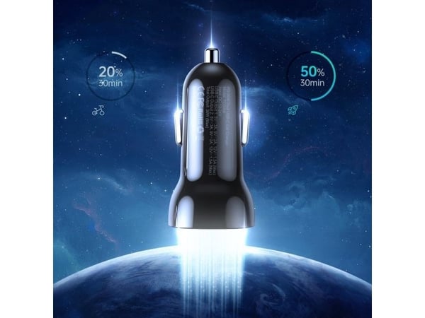 Choetech TC0008, Innendørs, Cigartenner/lighter, Sort