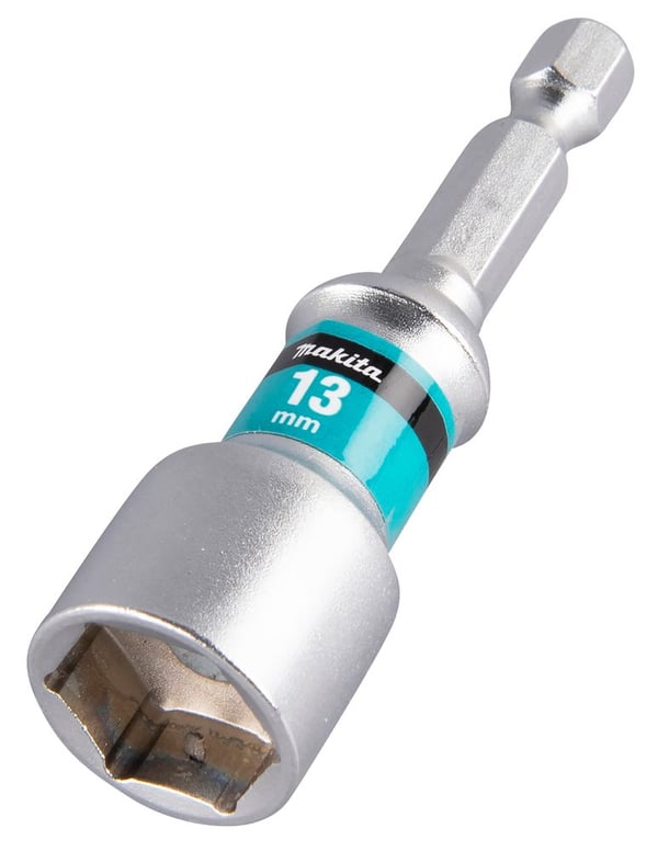 Makita Impact Premier - Socket wrench - 13 mm - 1/4" - heksagonal - lengde: 65 mm - for Makita DTD172RTJ