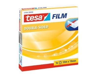 TESA 57954-00000-01, 33 m, Läpinäkyvä, Polypropeeni (PP), 12 mm, 1 kpl