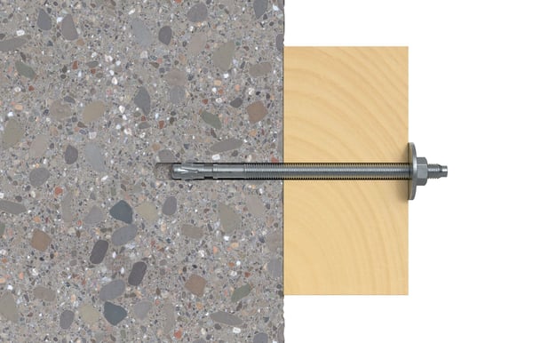 Fischer 52192, Ekspansjonsanker, Betong, M16, ETA-07/0211, 368 mm, 1,6 cm