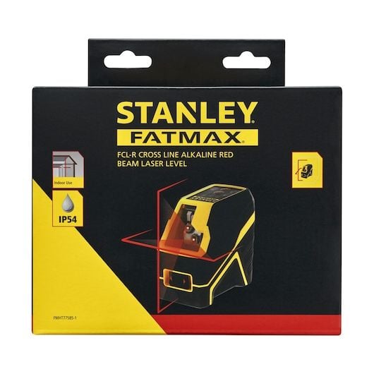 Stanley FMHT77585-1, 15 m, 3 mm/m, 50 m, 5 s, Vaaka/Pysty, Punainen