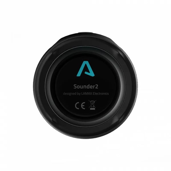 Lamax SOUNDER2, 30 W, 115 - 20000 Hz, Ledning & Trådløs, Stereo bærbar høyttaler, Svart, Blå, Cylinder