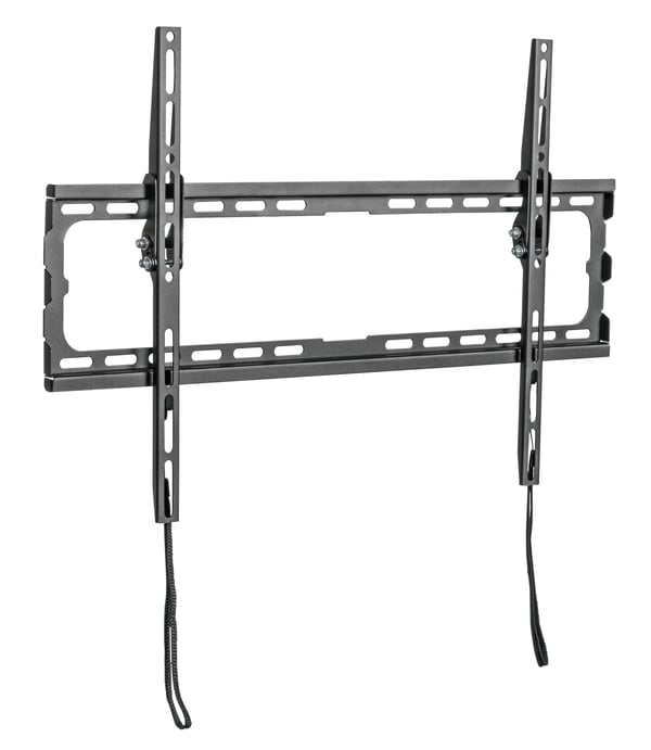 DELTACO - Monteringssats (väggfäste) - för platt panel - tilt, up to 45 kg - svart - skärmstorlek: 37"-80"