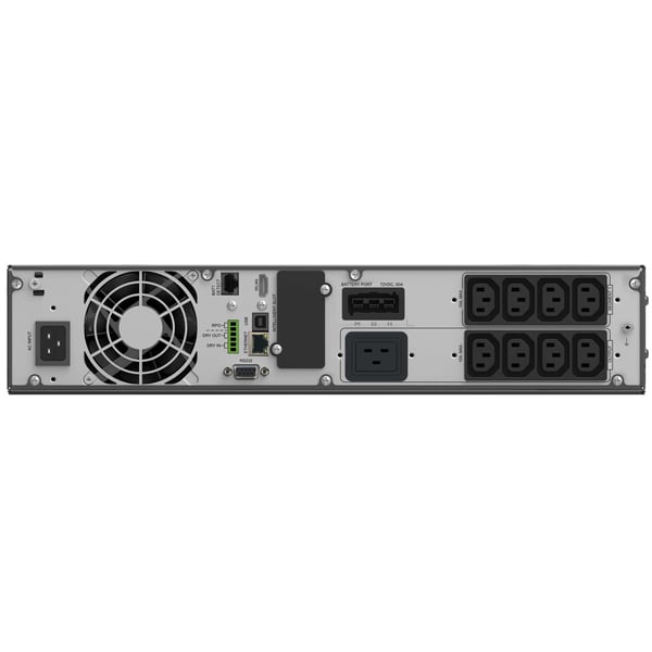PowerWalker VFI 3000 ICR IoT UK, Taajuuden kaksoismuunnos (verkossa), 3 kVA, 3000 W, Sini, 110 V, 300 V