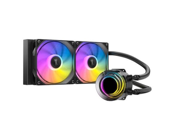 Antec Vortex Lum 240 ARGB, vätskekylningssats, 12 cm, Svart