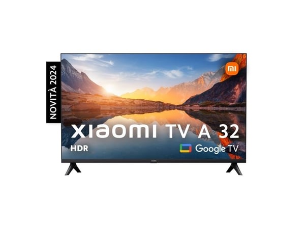 Xiaomi TV A 32", 81,3 cm (32"), 1366 x 768 pikseliä, HD, Älytelevisio, Wi-Fi, Musta