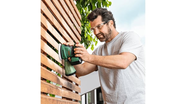 Bosch EasyOrbit 18V-10, Eksentersliper, Svart, Grønn, Plast, Tyskland, 23000 OPM, 1 mm - SOLO